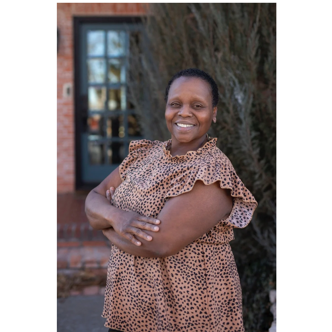 Synetta Conoley associate at RE/MAX Hometown in Pampa, TX wearing a dark blue hoodie.